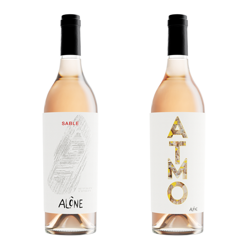 bouteilles rose domaine alone