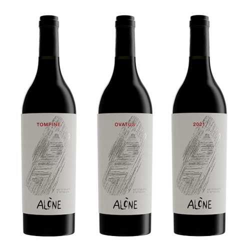 bouteilles rouge domaine alone